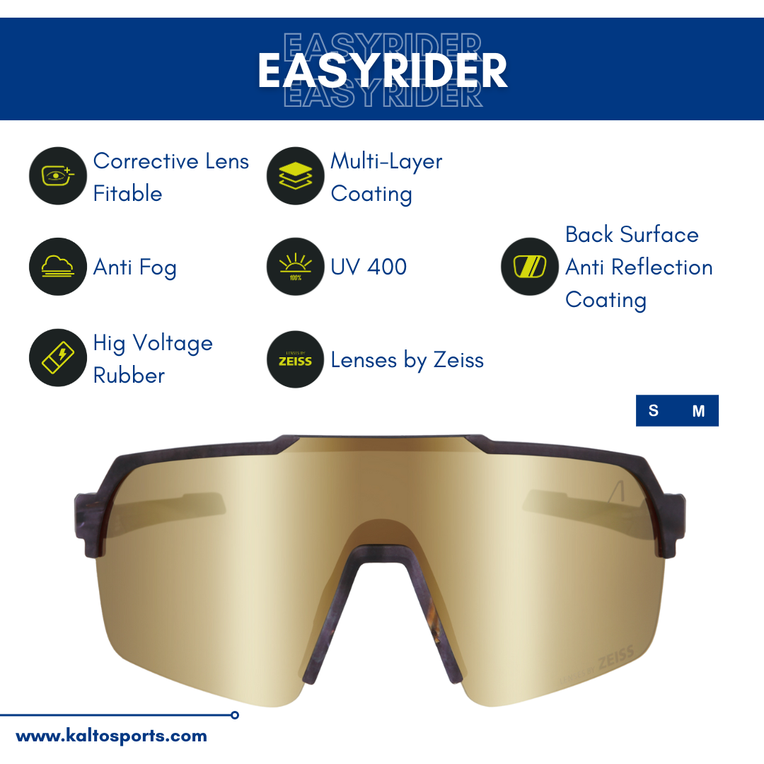 Easyrider Small - Water Gold Flakes