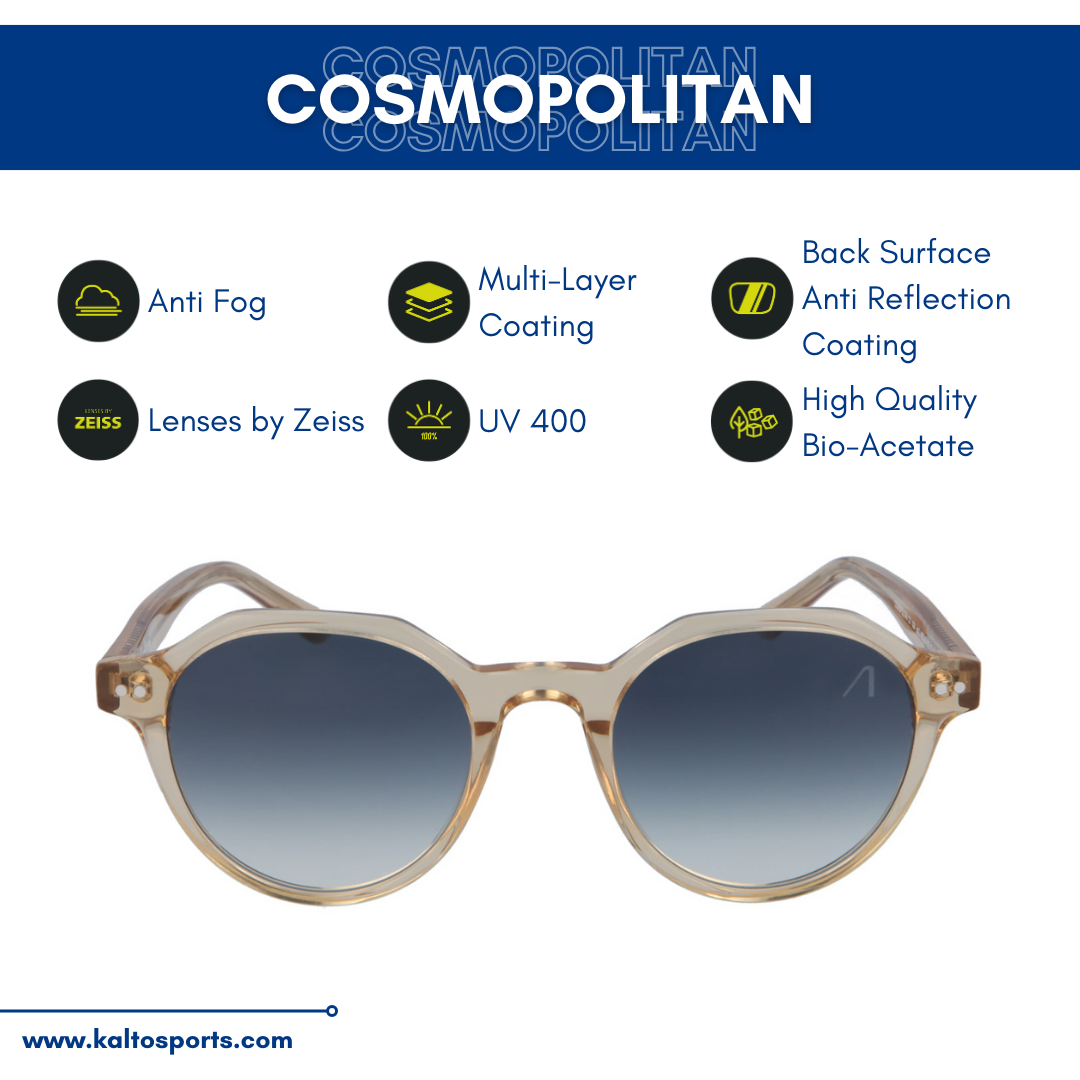 Cosmopolitan - Clear Gold/Blue Ombré l Zeiss